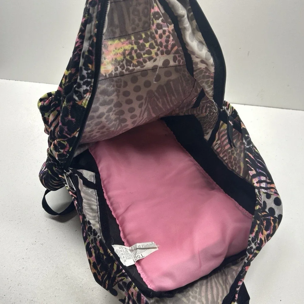 JanSport T501 SuperBreak Backpack Multicolor Animal Print Abstract School Bag